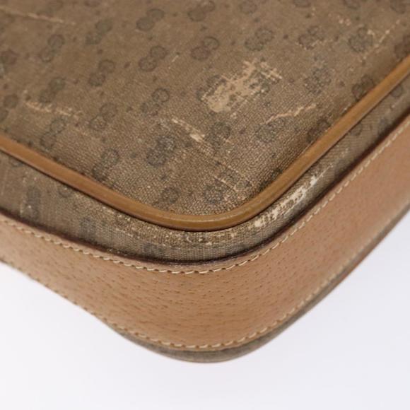 GUCCI Micro GG Supreme Shoulder Bag PVC Beige Gold 007 904 0423 Auth bs29068 - Picture 8 of 16